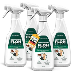 Flohspray für die Umgebung: 4 x 500 ml Image