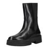 Stiefel GEOX "Geox Stiefel Leder/Textil", Damen, Gr. 39, schwarz, Leder, Textil, casual, Schuhe