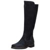 Stiefel GABOR "Gabor Stiefel Veloursleder", Damen, Gr. 38, pazifik, Veloursleder, casual, Schuhe