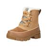 Snowboots SOREL "Sorel Stiefel Veloursleder", Gr. 38, braun, Veloursleder, casual, Schuhe