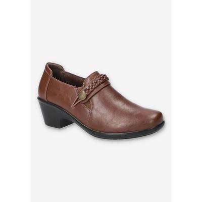 Wide Width Women's Amber Comfort Shootie by Easy Street in Tan (Size 8 1/2 W)