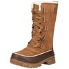 Snowboots SOREL "Sorel Stiefel Veloursleder", Gr. 38, braun, Veloursleder, casual, Schuhe