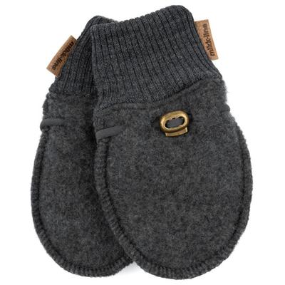 Mikk-Line - Kid's Wool Mittens - Handschuhe Gr 62/68 grau/schwarz Image