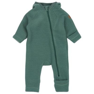 Mikk-Line - Wool Baby Suit with Ears - Overall Gr 74 oliv Image