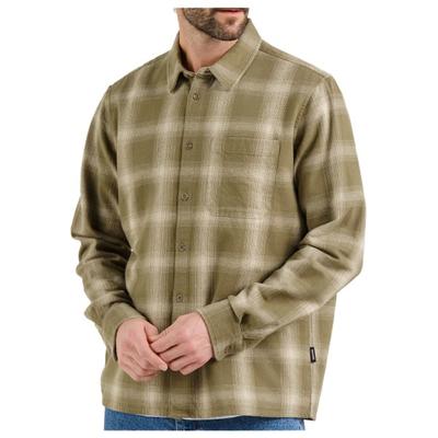DEDICATED - Shirt Rute Flannel Shadow Check - Hemd Gr L beige Image