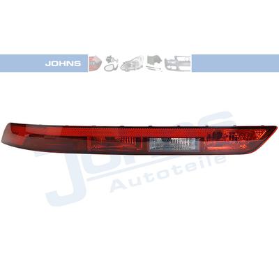 JOHNS Nebelschlussleuchte links ohne Lampenträger für AUDI 80A945069D 80A945069B 13 66 87-91 Image