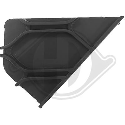 DIEDERICHS Blende, Stoßfänger vorne links schwarz für IVECO 5801629792 3590231 Image