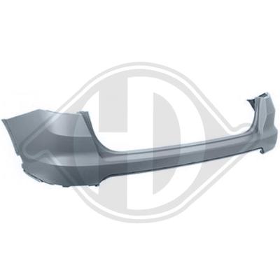DIEDERICHS Stoßfänger hinten für SEAT 6F9807421BGRU 6F9807421GRU 6F9807421AGRU 7455055 Image