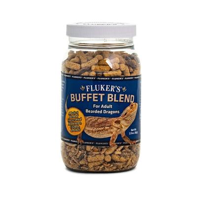 Fluker's Buffet Blend Food for Adult Bearded Dragons, 2.9 oz.