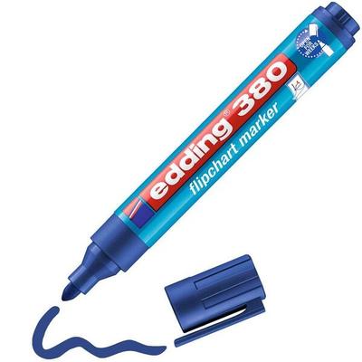 Edding Flipchart-Marker »380« 1,5 - 3 mm 10 Stück blau blau Image