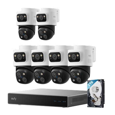 eufy PoE Bullet-PTZ-Kamera S4 6-Cam kit+eufy PoE NVR Sicherheitssystem S4 Image
