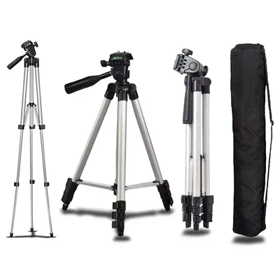 Universal Stativ Aluminium Tragbare Mini Stativ Desktop Stativ für Canon Nikon Sony DSLR Kamera Video Camcorder