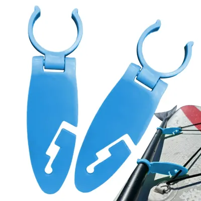 2pcs Kayaking Paddle Board Clips Paddle Board Expandable Fixing Clamp Snap-Lock Stand Up Paddle Board Holder Kayaking accessory