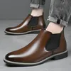 Große 38-48 lässige Herrenschuhe aus echtem Leder, formelle Schuhe für ältere Banketts, neue Frühlings- und Sommer-Loafer