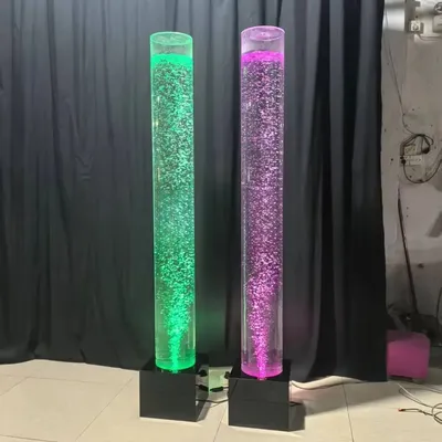 fgyFloor Lamp Light Changing Sensory Room Led Bubble Tube Für maßgeschneiderte Produkte wenden Sie sich bitte an den Kunden, um die S zu bestätigen