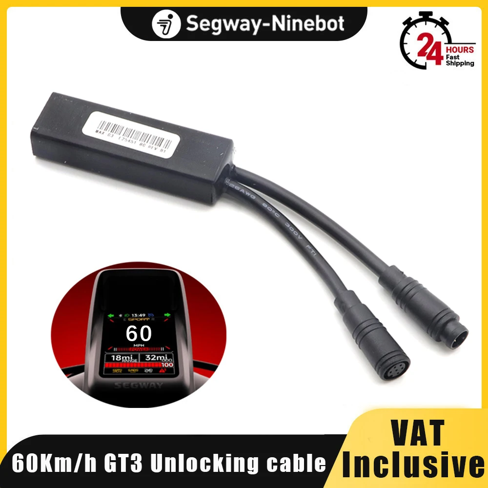 60 km/h Geschwindigkeits-Entriegelungskabel für Ninebot von Segway GT3/GT3 E/GT3 D Elektroroller, individuelles Entriegelungskabel, Kickscooter-Teile Image