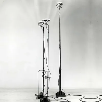 Italian Iron Chromium Design Floor Lamp Suitable for Bedroom Floor Lamp Office Decoration Sofa Side Floor Lamps Indoor Lighting