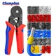 Pinza a crimpare per connettori per cavi elettrici HSC8 6-4A 0,25-10mm2, pinza per terminali a crimpare per cavi isolati, kit di strumenti per morsetti assortimento