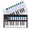 M-VAVE SMK-25 II 25 tasti controller MIDI tastiera Mini USB 16 RGB batteria pad 8 manopole controller MIDI tastiera strumento parte