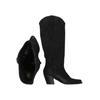 felmini Damen Stiefel, Gr. 38, schwarz, kein Etikett