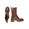Steve Madden Damen Stiefel, Gr. 40, braun, Kunstleder