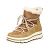 Schnürstiefelette TOM TAILOR "Tom Tailor Stiefelette Lederimitat/Textil", Damen, Gr. 41, beige (sand), Lederimitat, Textil, casual, Schuhe