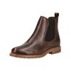 Stiefelette TAMARIS "Tamaris Stiefelette Leder/Textil", Damen, Gr. 40, muscat, Leder, Textil, casual, Schuhe