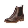Stiefelette TAMARIS "Tamaris Stiefelette Leder/Textil", Damen, Gr. 37, muscat, Leder, Textil, casual, Schuhe