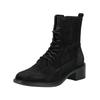 Schnürstiefelette REGARDE LE CIEL "Regarde Le Ciel Stiefelette Leder", Damen, Gr. 39, schwarz, Leder, casual, Schuhe