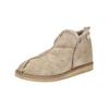 Hausschuh SHEPHERD "Shepherd Hausschuhe Leder", Herren, Gr. 47, grau (stone), Leder, casual, Schuhe