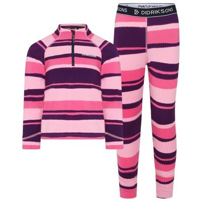 Didriksons - Kid's Jadis PR Set 4 - Skiunterwäsche Gr 90 rosa/lila Image