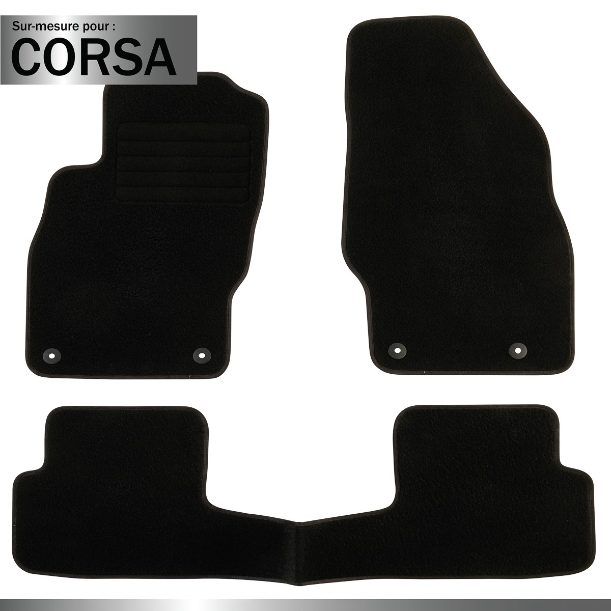 DBS Fußmattensatz OPEL 017801730190 Autofußmatten Image