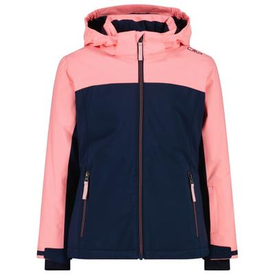 CMP - Girl's Jacket Snaps Hood Twill - Skijacke Gr 104 blau Image
