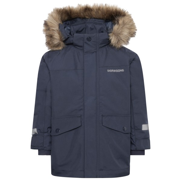 Didriksons - Kid's Bjärven Parka 4 - Winterjacke Gr 110 blau