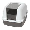 Maison de toilette Catit Jumbo pour chat - gris foncé