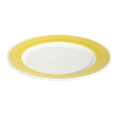 ID Fine Speiseteller Fresh Color Teller flach 23cm 12 Stück Gelb, 23x23 cm Image