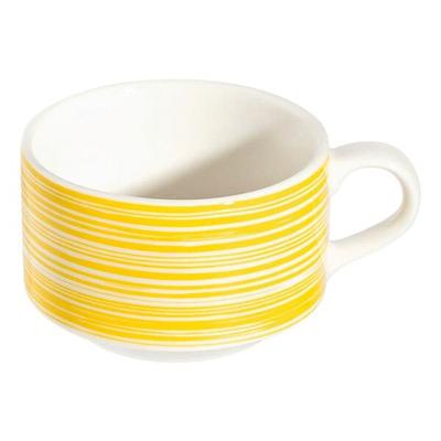 ID Fine Kaffeetasse »Fresh Color« 200 ml stapelbar 12 Stück Gelb Image