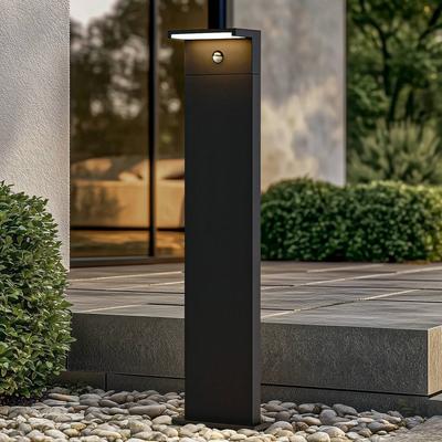 Arcchio LED-Wegeleuchte Iberion, 90 cm, anthrazit, Sensor Iberion, schwarz, Aluminium, Modern Image