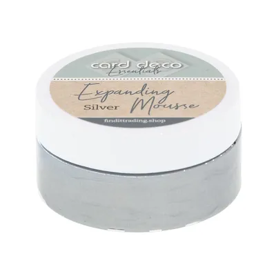 Schabloniercreme Expanding Mousse, silber, 60 g Image