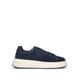 GUESS Sneaker uomo blu in suede