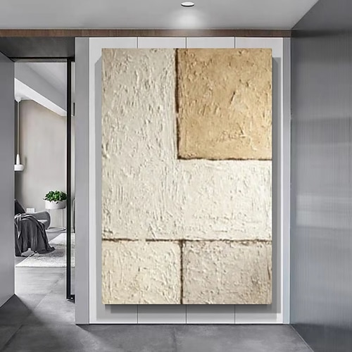 handgemachtes 3D Ölgemälde einzigartige Textur detaillierte Pinselstriche moderne elegante Wandkunst Wohndekor Wohnzimmer Büro Dekostück Image