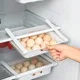 Frigorifero creativo Conservazione fresca Scatola di immagazzinaggio Cassetto Uovo Cestino di frutta Contenitore retrattile per alimenti Organizzatore domestico