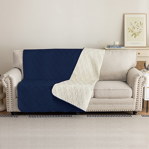 Wasserdichter Haustierbetdeckenbezug rutschfester Hundesofa-Schutz waschbares Sofa-Kissenmatte für Haustiere Image