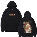 Happier Than Ever 2025 Felpa con cappuccio Uomo Donna Moda Musica pop Pullover Felpe con cappuccio Uomo Vintage Hip Hop Tuta in cotone in pile oversize