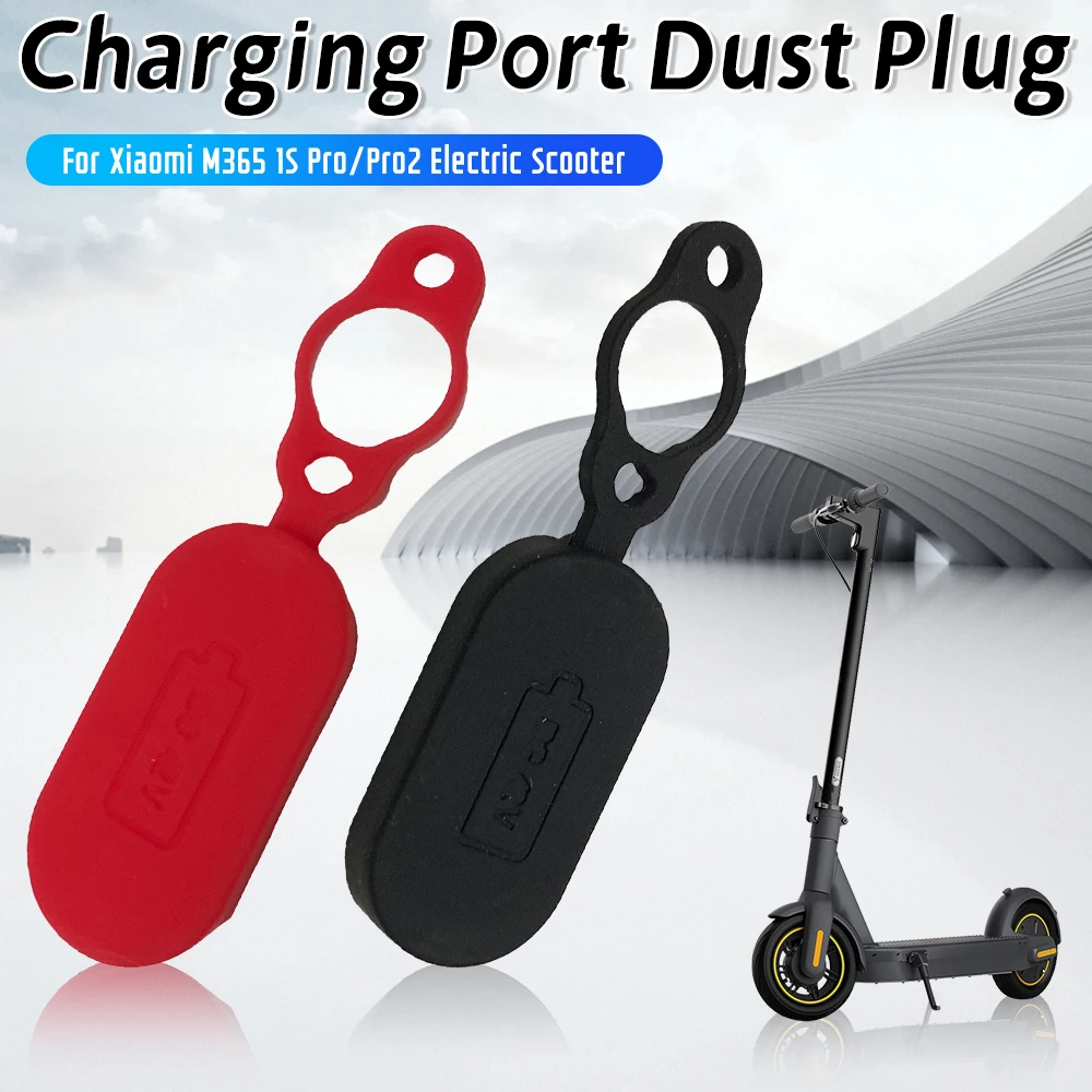 1-5PCS Lade Port Wasserdichte Abdeckung Fall Staub Stecker für Xiaomi M365 1S Pro/Pro2 elektrische Roller Gummi Stecker Zubehör Image