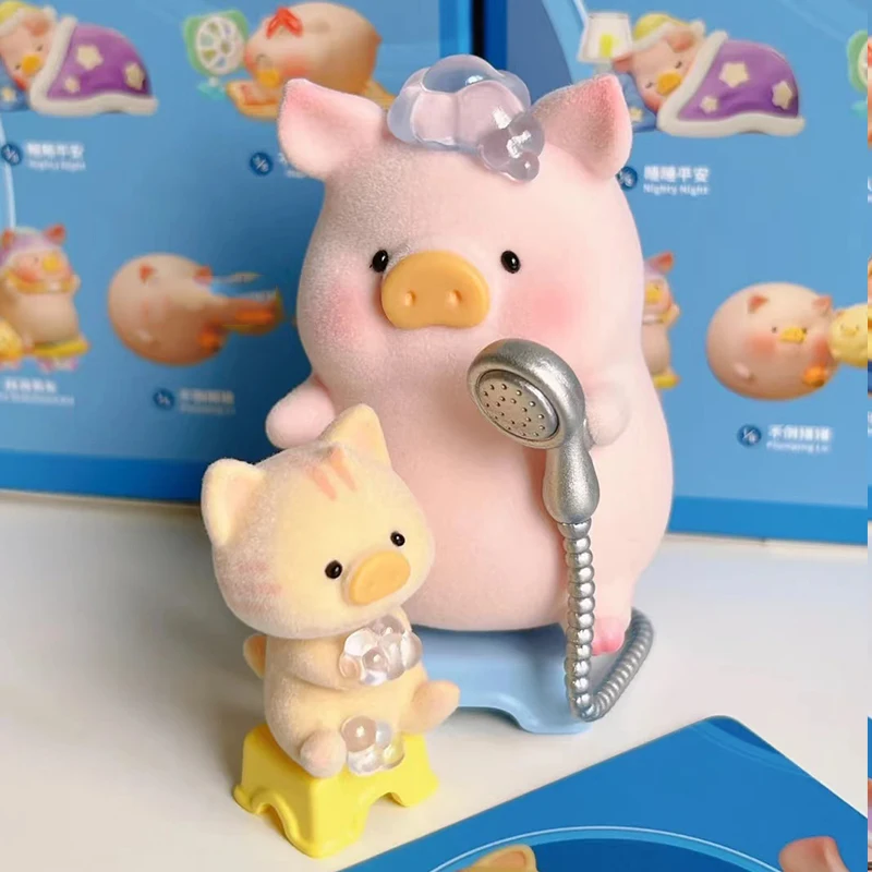 Lulu Home Pig Companion Echte Dosenpuppe, handgefertigtes Blindbox-Spielzeug für Desktop-Dekoration, Geburtstagsgeschenk für Kinder und Freunde Image