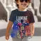 Stampa 3D Football Lamines Star Y-yamal Abbigliamento per bambini da 5 a 14 anni Abbigliamento da esterno maschile per bambini Ragazzo Ragazza T-shirt per bambini