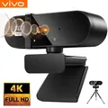 VIVO 1080P Mini telecamera 4K Full HD Webcam Microfono 30fps USB Web Camera per messa a fuoco automatica PC portatile Videocamera per riprese video
