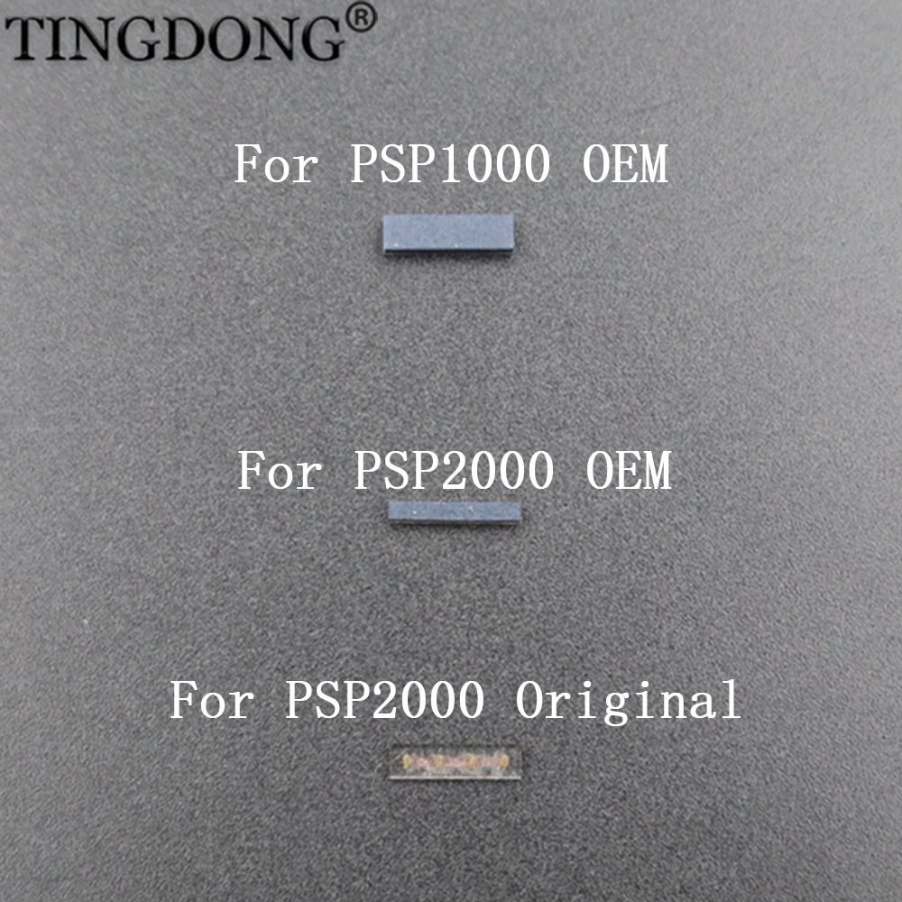 1/5/10pcs For PSP 1000 2000 Original 3D analog Joystick Plastic Contact Conductive Rubber Pad Repair Part Games Replacement