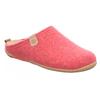Pantoffel ROHDE "TIVOLI", Damen, Gr. 36, rot (hellrot), Filz, meliert, klassisch, Schuhe, Hausschuh, Clog, Homeslipper mit herausnehmbarer Innensohle